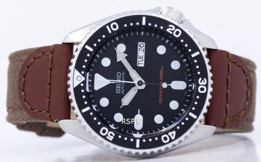 セイコー自動ダイバーズ ナイロン ストラップ SKX007K1 NS1 200 M メンズ腕時計