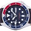 セイコー自動ダイバーズ比ダークブラウン レザー SKX009J1 LS11 200 M メンズ腕時計