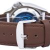 セイコー自動ダイバーズ比茶色の革 SKX009J1 LS12 200 M メンズ腕時計