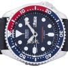 セイコー自動ダイバーズ比黒革 SKX009J1 LS8 200 M メンズ腕時計