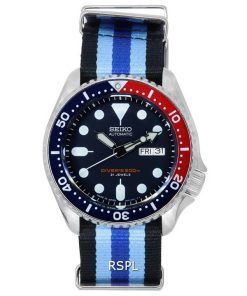 ã‚»ã‚¤ã‚³ãƒ¼ ãƒ–ãƒ«ãƒ¼ ãƒ€ã‚¤ãƒ¤ãƒ«è‡ªå‹•ãƒ€ã‚¤ãƒãƒ¼ã® SKX009J1-var-NATO20 200 M ãƒ¡ãƒ³ã‚ºè…•æ™‚è¨ˆ ja