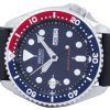 セイコー自動ダイバーズ 200 M 比黒革 SKX009K1 LS8 メンズ腕時計