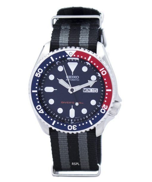 セイコー自動ダイバーズ 200 M NATO ストラップ SKX009K1 NATO1 メンズ腕時計