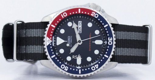 セイコー自動ダイバーズ 200 M NATO ストラップ SKX009K1 NATO1 メンズ腕時計