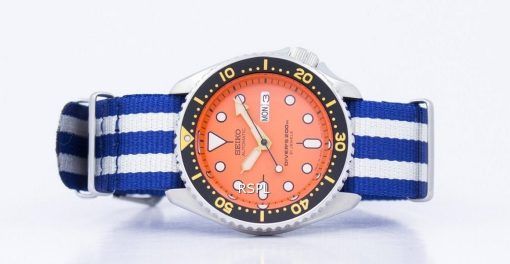 セイコー自動ダイバーズ 200 M NATO ストラップ SKX011J1 NATO2 メンズ腕時計