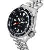 ã‚»ã‚¤ã‚³ãƒ¼ 5 ã‚¹ãƒãƒ¼ãƒ„ SKX ã‚¹ãƒãƒ¼ãƒ„ ã‚¹ã‚¿ã‚¤ãƒ« GMT ã‚¹ãƒ†ãƒ³ãƒ¬ã‚¹ã‚¹ãƒãƒ¼ãƒ« ãƒ–ãƒ©ãƒƒã‚¯ ãƒ€ã‚¤ãƒ¤ãƒ«è‡ªå‹• SSK001J1 100M ãƒ¡ãƒ³ã‚ºè…•æ™‚è¨ˆ