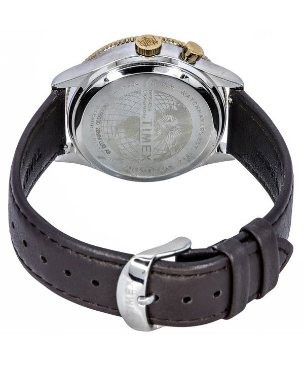 タイメックス ウォーターベリー トラディショナル GMT レザー