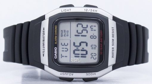 カシオ青少年デジタル アラーム クロノ照明 W 96 H 1AVDF W 96 H 1AV メンズ腕時計