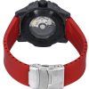 ルミノックス マスター カーボン シール ラバー ストラップ ブラック ダイヤル 自動ダイバー XS.3875 200M メンズ腕時計