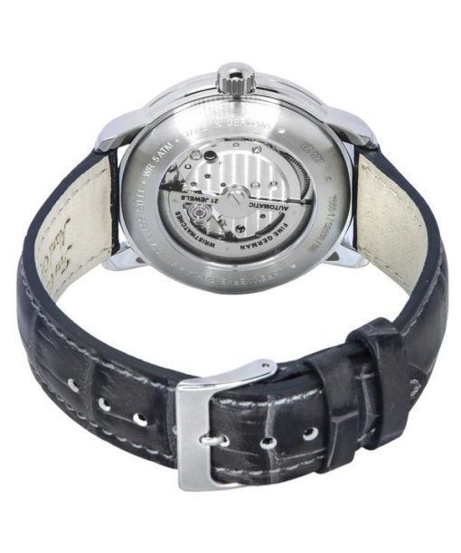 ツェッペリン LZ127 グラフ レザーストラップ ホワイト オープン ハート ダイヤル 自動巻き 76661 メンズ腕時計