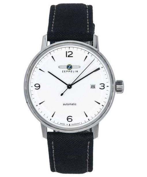 ツェッペリン LZ129 ヒンデンブルク ホワイト エコ セラミック ダイヤル 自動巻き 80641N メンズ腕時計