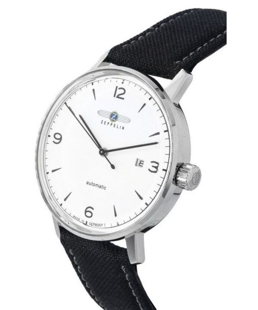 ツェッペリン LZ129 ヒンデンブルク ホワイト エコ セラミック ダイヤル 自動巻き 80641N メンズ腕時計