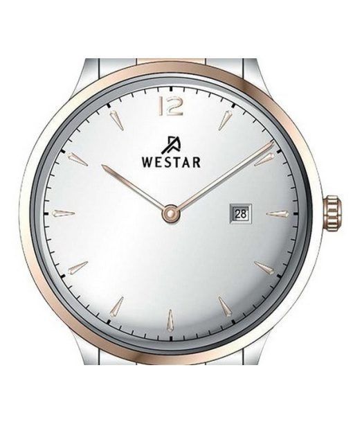 Westar プロファイル ステンレススチール シルバー ダイヤル クォーツ 40218SPN607 レディース腕時計