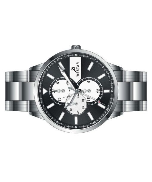Westar プロファイルステンレススチール多機能ダイヤルクォーツ 50239STN103 メンズ腕時計
