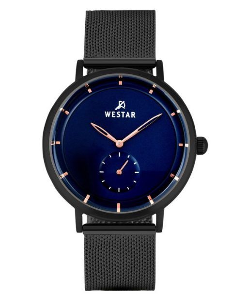Westar プロファイルステンレススチールブルーダイヤルクォーツ 50247BBN604 メンズ腕時計