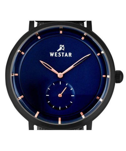 Westar プロファイルステンレススチールブルーダイヤルクォーツ 50247BBN604 メンズ腕時計