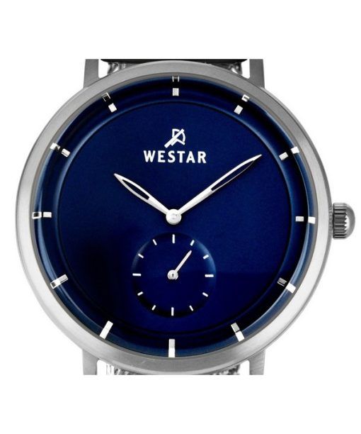 Westar プロファイル ステンレススチール ブルー ダイヤル クォーツ 50247STN104 メンズ腕時計