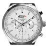 Westar Activ クロノグラフ ステンレススチール シルバー ダイヤル クォーツ 90244STN107 100M メンズ腕時計