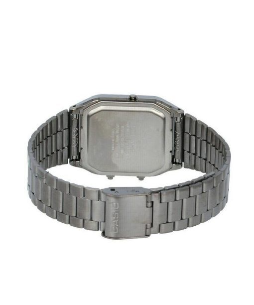 カシオ ヴィンテージ アナログ デジタル グレー イオン メッキ クォーツ AQ-230GG-9A メンズ腕時計