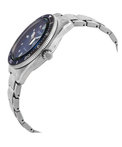 シチズン エコドライブ ステンレススチール ブルー ダイヤル AW1761-89L 100M メンズ腕時計