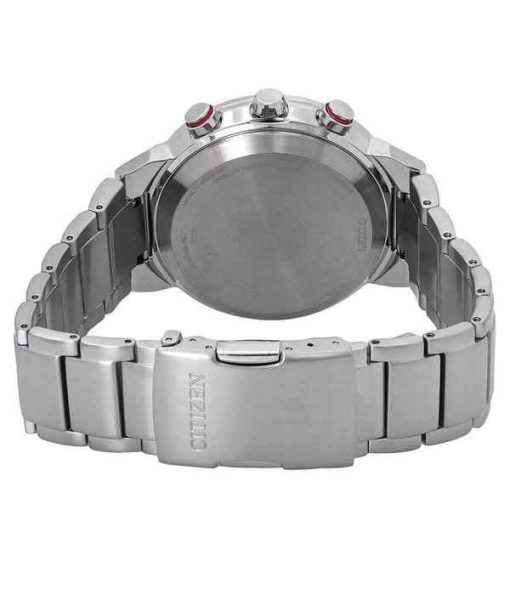 シチズン エコドライブ パーペチュアル ワールド タイム サテライト ウェーブ ブラック ダイヤル CC3031-51E 100M メンズ腕時計