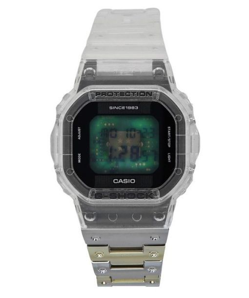 カシオ G ショック 40 周年記念限定版デジタル クリア リミックス トランスペアレント クォーツ DWE-5640RX-7 200M メンズ腕時計