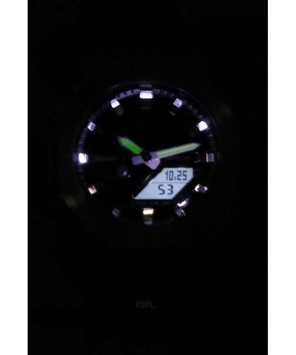 カシオ G ショック ユーティリティ メタル コレクション アナログ デジタル クロス ストラップ ブラック ダイヤル クォーツ  GM-2100C-5A 200M メンズ腕時計