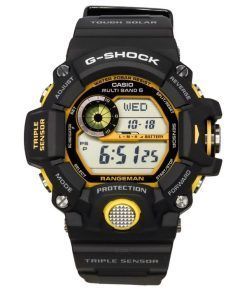 カシオ G ショック マスター オブ G ランド レンジマン デジタル ブラック 樹脂ストラップ ソーラー GW-9400Y-1 200M メンズ腕時計