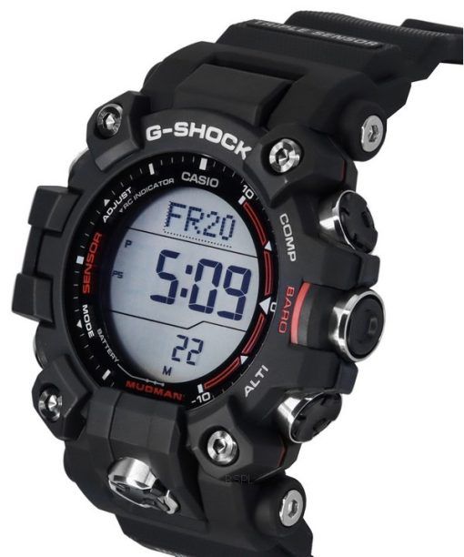 カシオ G ショック マッドマン マスター オブ G ランド デジタル 樹脂ストラップ ソーラー GW-9500-1 200M メンズ腕時計
