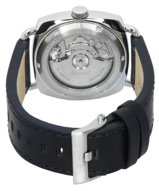 Ingersoll ザ ナッシュビル レザー ストラップ グレー オープン ハート ダイヤル 自動巻き I13002 メンズ腕時計