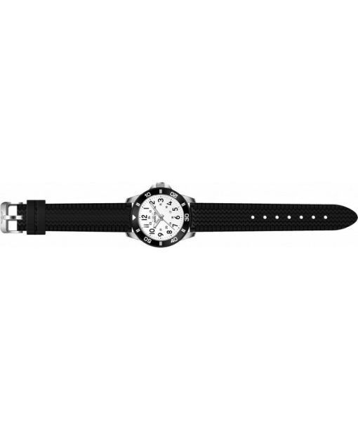 インヴィクタ プロ ダイバー シリコン ストラップ ホワイト ダイヤル クォーツ 43629 100M メンズ腕時計