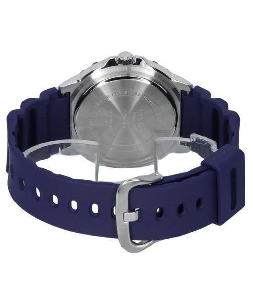 カシオ スタンダード アナログ 樹脂ストラップ ブラック ダイヤル クォーツ MTD-125-2A 100M メンズ腕時計