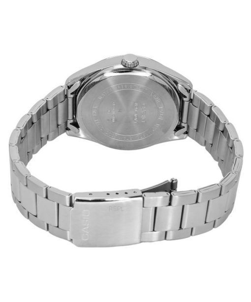 カシオ スタンダード アナログ ステンレススチール ホワイト ダイヤル クォーツ MTP-1302D-7B メンズ腕時計