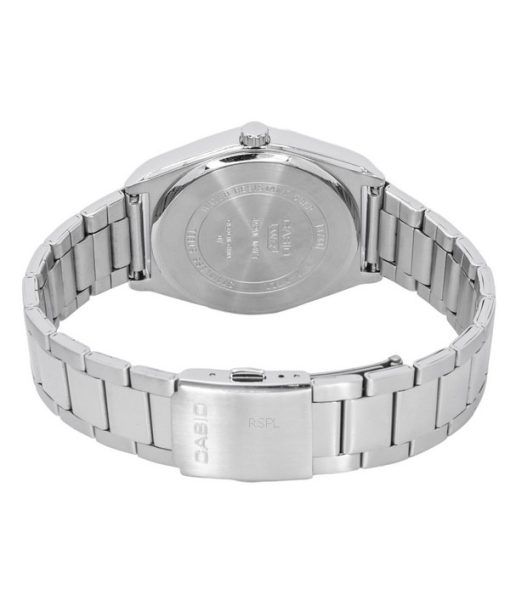 カシオ スタンダード アナログ ステンレススチール ムーンフェイズ ブルー ダイヤル クォーツ MTP-M300D-2A メンズ腕時計