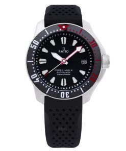比 FreeDiver X マリン ブラック ブラック セラミック インレイ自動ダイバー RTX001 200 M メンズ腕時計 ja