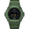カシオ スタンダード イルミネーター デジタル グリーン 樹脂ストラップ クォーツ W-219HC-3B メンズ腕時計