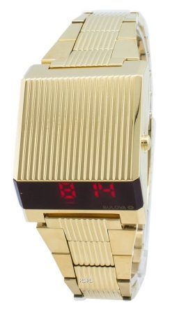ブローバコンピュトロン97C110クォーツメンズ腕時計