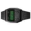 カシオ ヴィンテージ デジタル ブラック イオン メッキ ステンレススチール クォーツ A1100B-1 ユニセックス腕時計