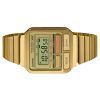 カシオ ヴィンテージ デジタル ゴールド イオン メッキ ステンレススチール クォーツ A120WEG-9A ユニセックス腕時計