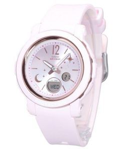 カシオ Baby-G ムーン アンド スター シリーズ アナログ デジタル 樹脂ストラップ ピンク ダイヤル クォーツ BGA-290DS-4A 100M レディース腕時計