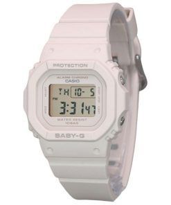 カシオ Baby-G デジタル ベージュ ピンク 樹脂ストラップ クォーツ BGD-565U-4 100M レディース腕時計