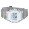 カシオ Baby-G デジタル透明樹脂ストラップ クォーツ BGD-565US-7 100M レディース腕時計