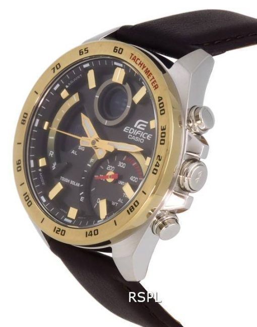 カシオ エディフィス スマートフォン リンク アナログ デジタル タフソーラー ECB-900GL-1A-var-LS11 100M メンズ腕時計