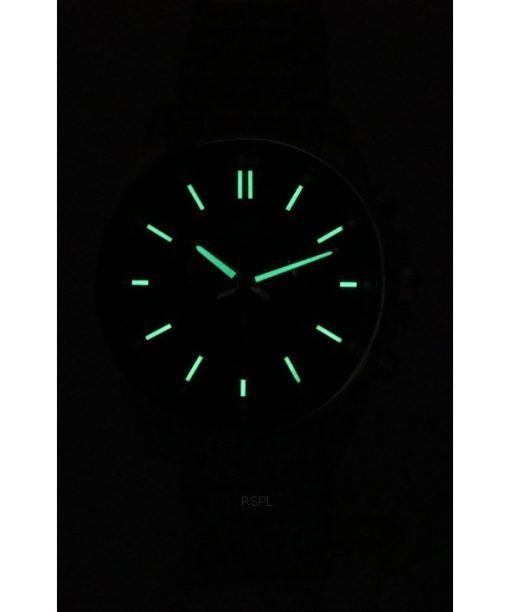 カシオ エディフィス スタンダード クロノグラフ ステンレススチール ブラック ダイヤル クォーツ EFV-650D-1A 100M メンズ腕時計