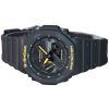 カシオ G ショック 注意イエロー モバイル リンク アナログ デジタル 樹脂ストラップ ブラック ダイヤル ソーラー GA-B2100CY-1A 200M メンズ腕時計