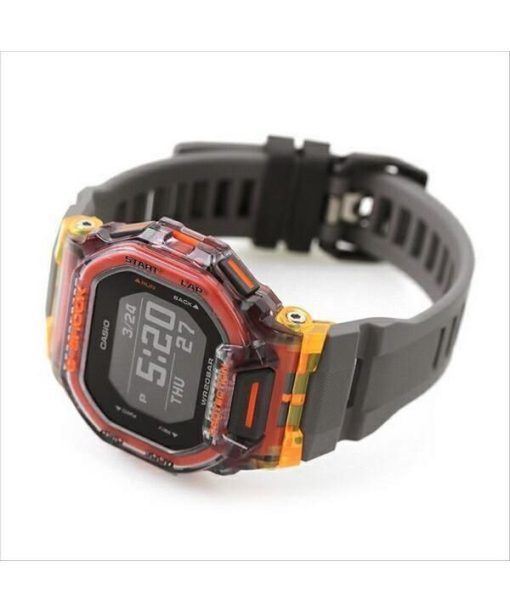 カシオ G-Shock Move G-Squad Vital Bright シリーズ モバイルリンク デジタル クォーツ GBD-200SM-1A5 200M メンズ腕時計
