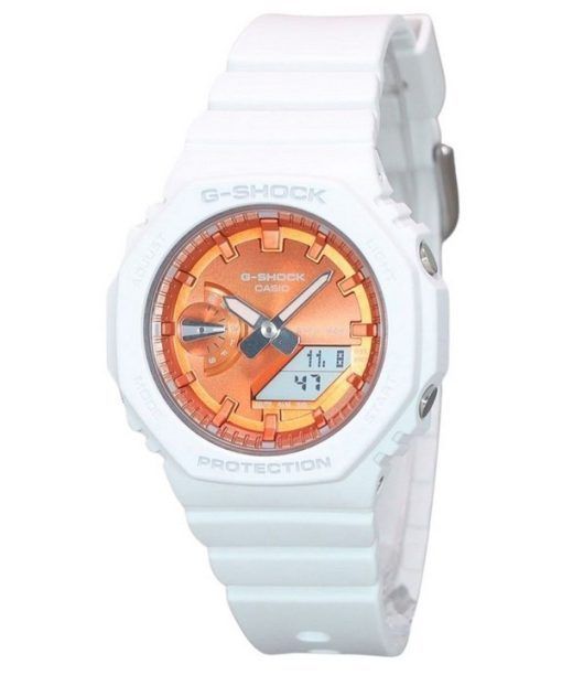 カシオ G ショック アナログ デジタル シーズナル コレクション 2023 オレンジ ダイヤル クォーツ GMA-S2100WS-7A 200M レディース腕時計