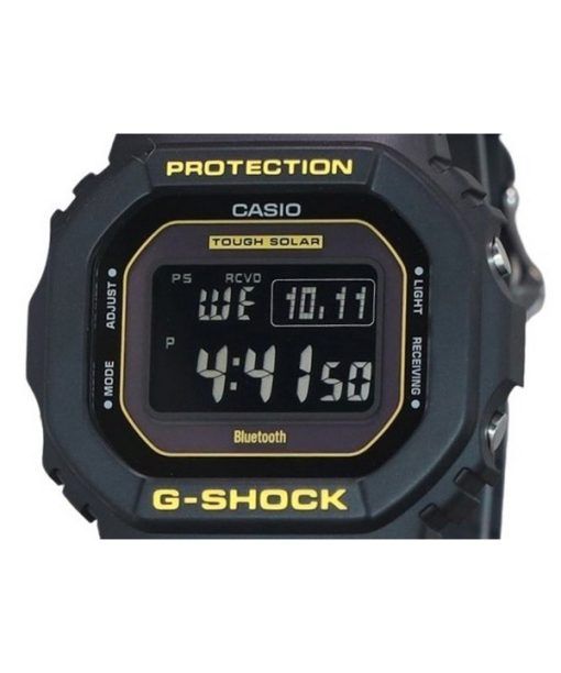 カシオ G ショック 注意イエロー デジタル モバイル リンク樹脂ストラップ ソーラー GW-B5600CY-1 200M メンズ腕時計