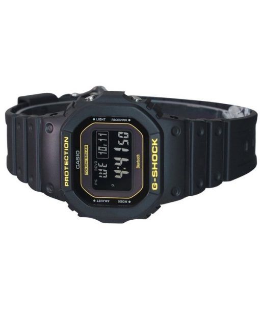 カシオ G ショック 注意イエロー デジタル モバイル リンク樹脂ストラップ ソーラー GW-B5600CY-1 200M メンズ腕時計