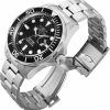 Invicta Pro Diver Black Dial Quartz Diver&#39,s 12562 200M メンズ腕時計 ja